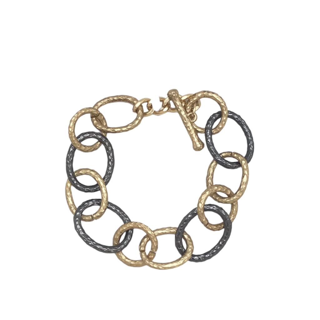 2 Tone Link Bracelet