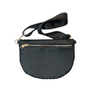 Flat Crossbody Woven Crossbody Bag