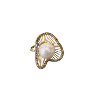 Pearl Statement Ring