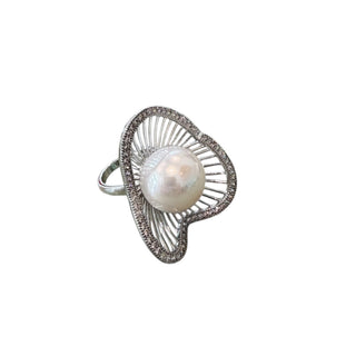 Pearl Statement Ring