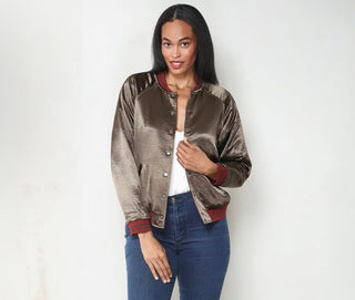 Olive Reversible Floral Jacket