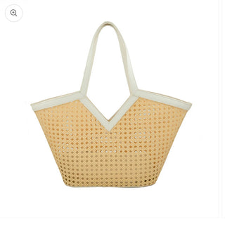 Rattan Summer Tote