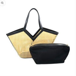 Rattan Summer Tote