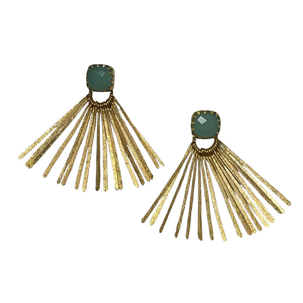 Fan Statement Earring