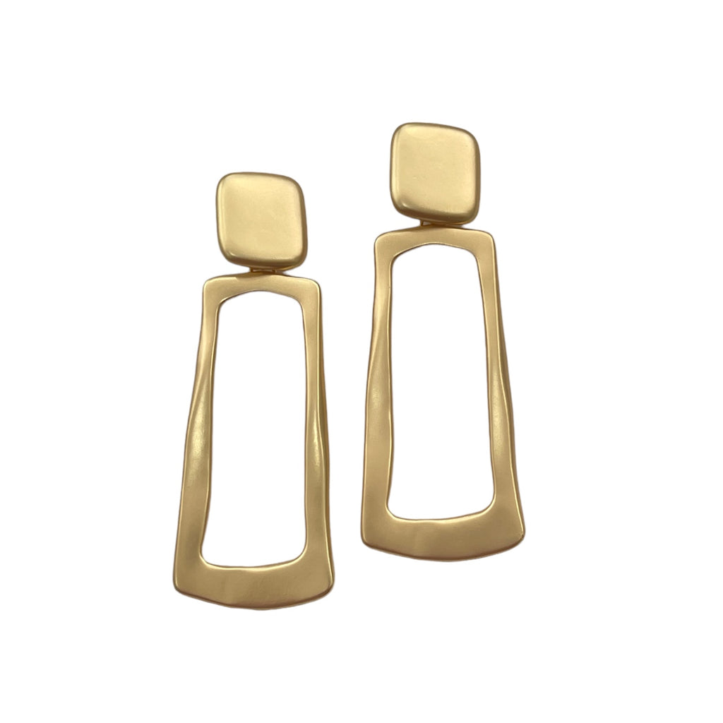 Gold Clip Earrings BEYOND BAROQUE