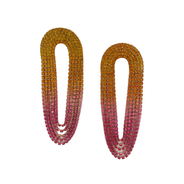 Crystal Drape Earring