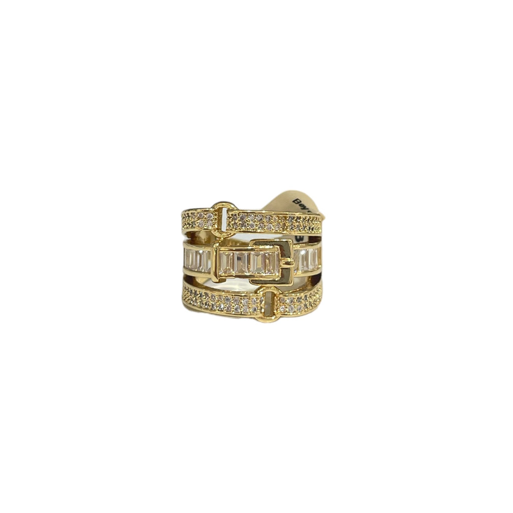 Adjustable Stacked Buckle  Ring