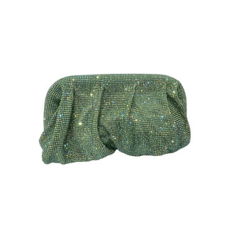 Liquid  Rhinestone Dressy Clutch