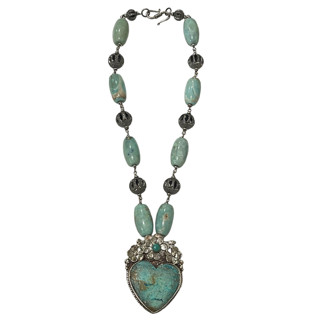 Turquoise Heart Necklace