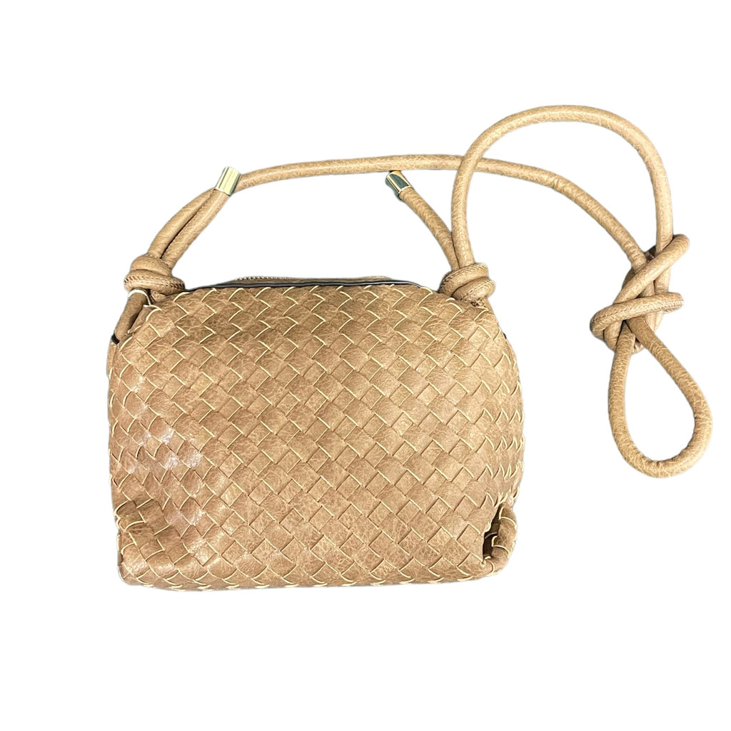 Brown Leather Flap Crossbody Purse Fashion Square Handbags | Baginning