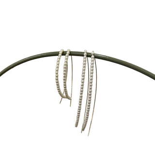 Multi Pearl Thread Earring