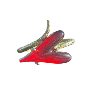 Heart Clamper Bracelet