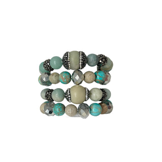 Amazonite Bracelet Set