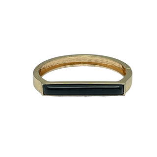 Black Modern Bracelet Stack