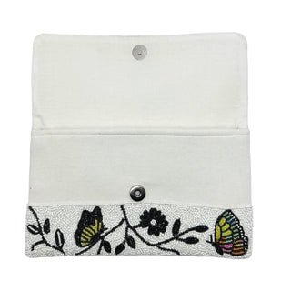Butterfly Beaded Clutch