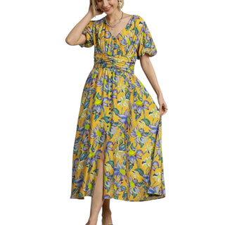Honey Mix Floral Dress