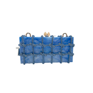 Acrylic Knotted Evening Bag