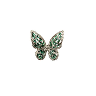 Green Butterfly Ring