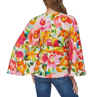 Floral Tie Top