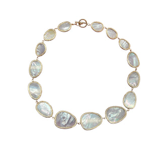 Mother Of Pearl Collar Necklace