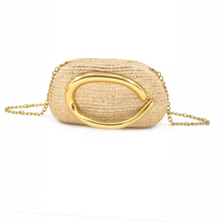 Gold Swish Evening Bag