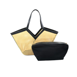 Rattan Tote Bag