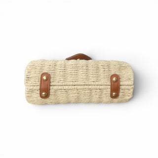 Beaded Cream Handbag