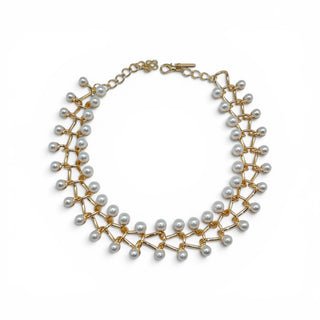 Vine~Like Pearl  Necklace