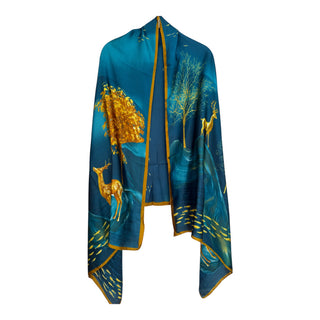 Golden Deer Shawl