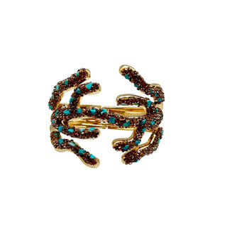Coral Reef Statement Clamper Bracelet