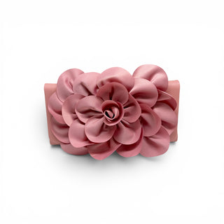 Pink Flower Evening Clutch