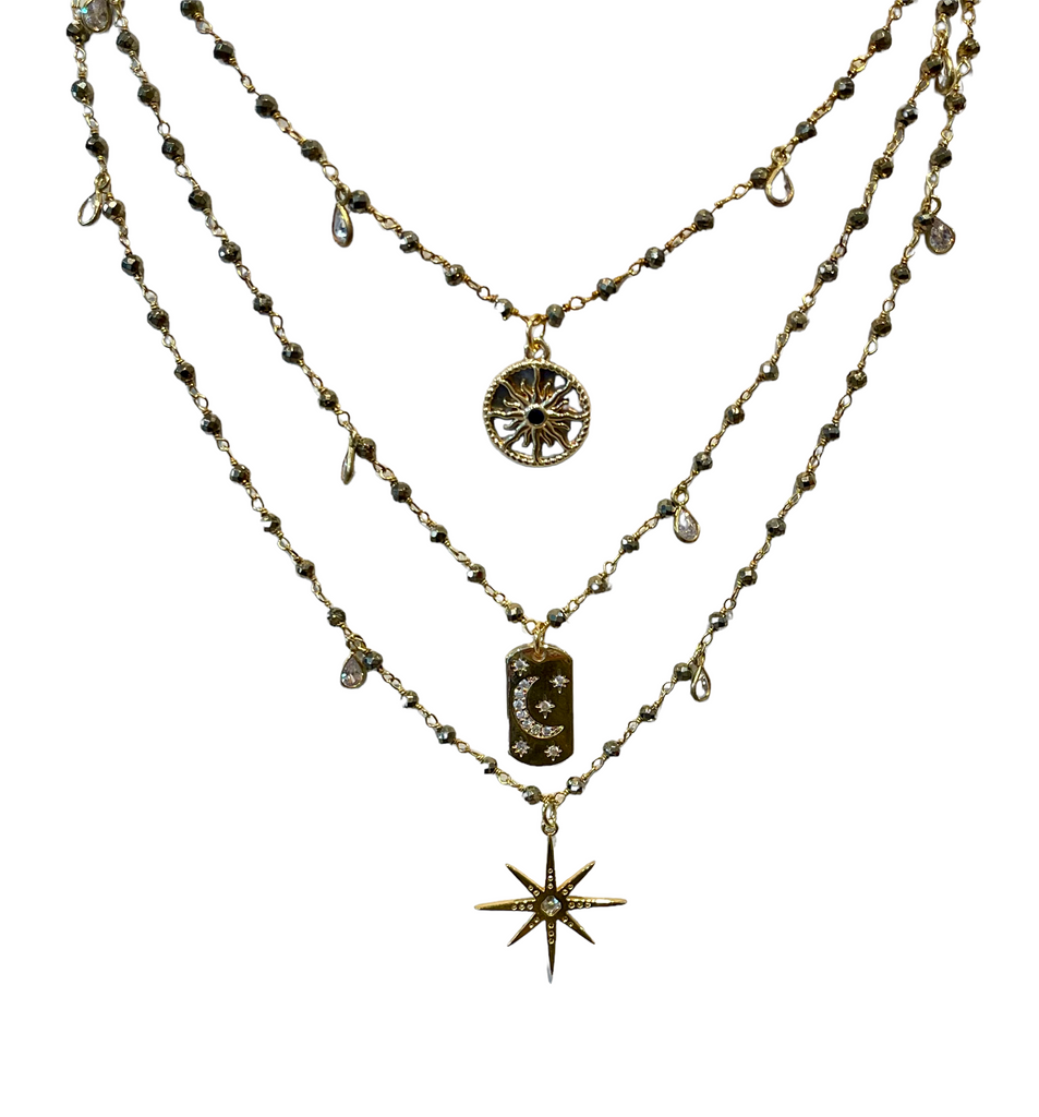Delicate Tassel Pendant Necklace