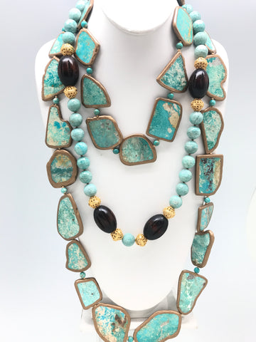Large Turquoise Necklaces