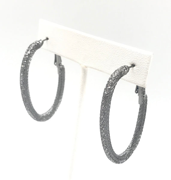 Caged Oxidized Hoop