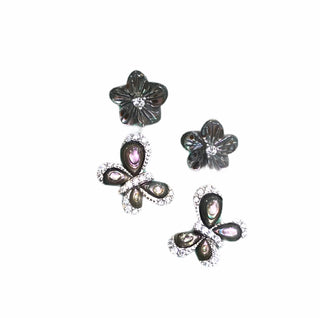 Mother Of Pearl Butterfly Earring