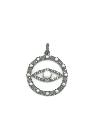 Diamond And Pearl Evil Eye