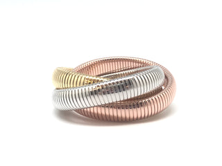 Triple Strand  Roller Bracelet