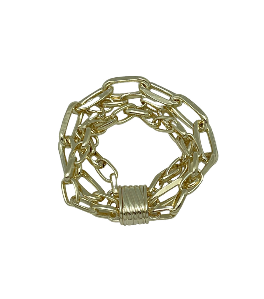 Paperclip Multi-Strand Bracelet
