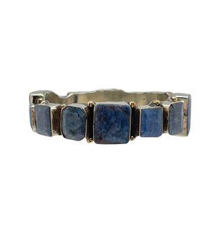 Sapphire And Sterling Bangles