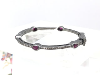 Ruby and Diamond Bracelets