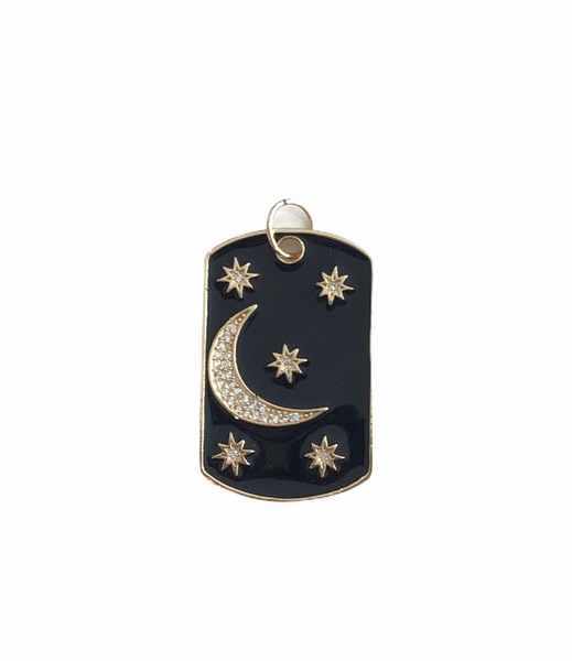 Moon And Star Charm