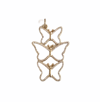 Enamel Butterfly Charm