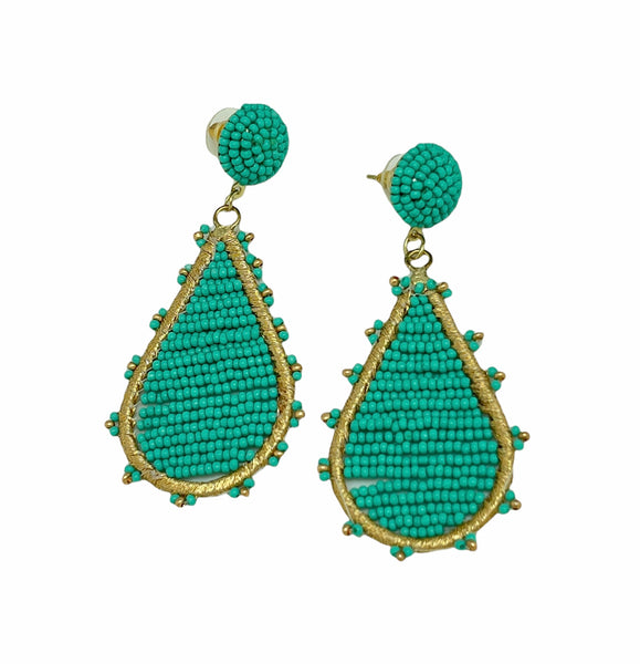 Solid Beaded Earring