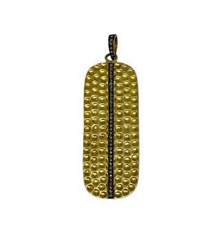 Hammered Diamond Rectangle