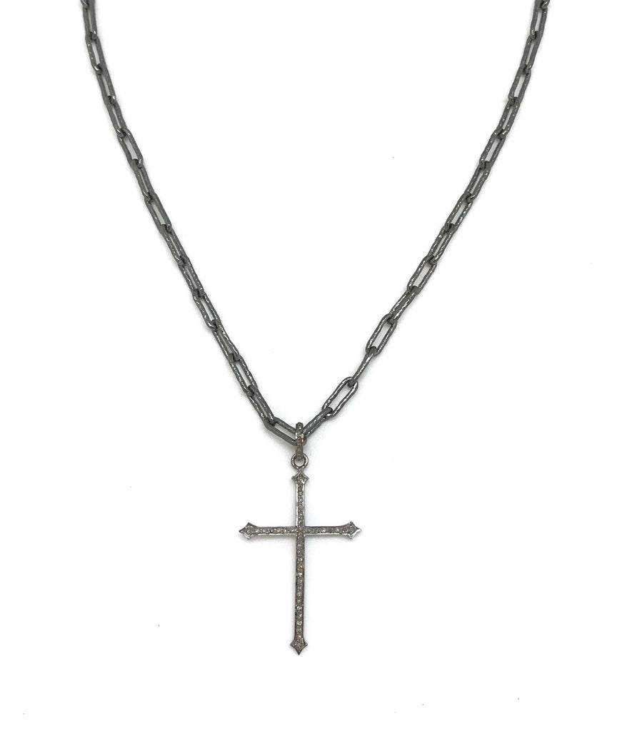 Diamond Cross Necklace