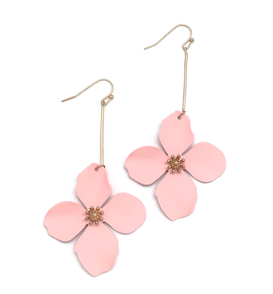 Flower Drop Earring