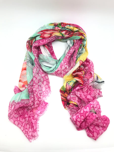 Bright Silk Scarves