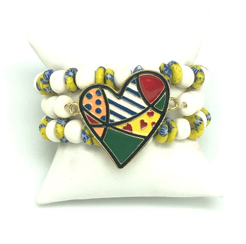 Heart Bracelet Set