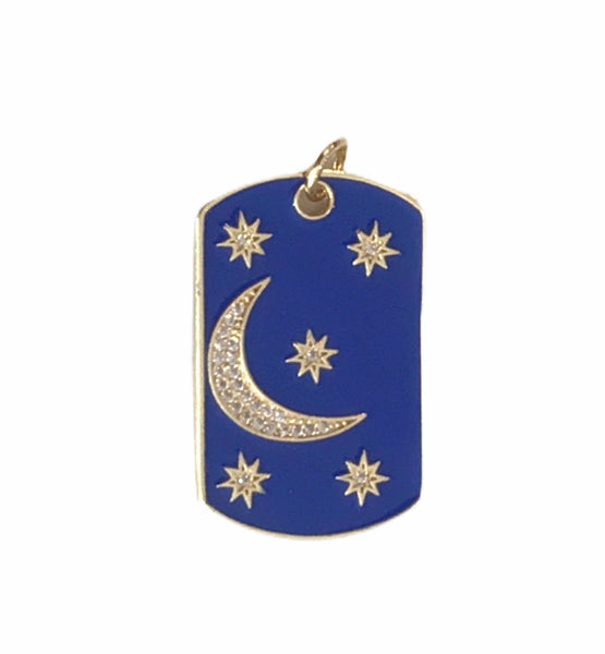 Moon And Star Charm