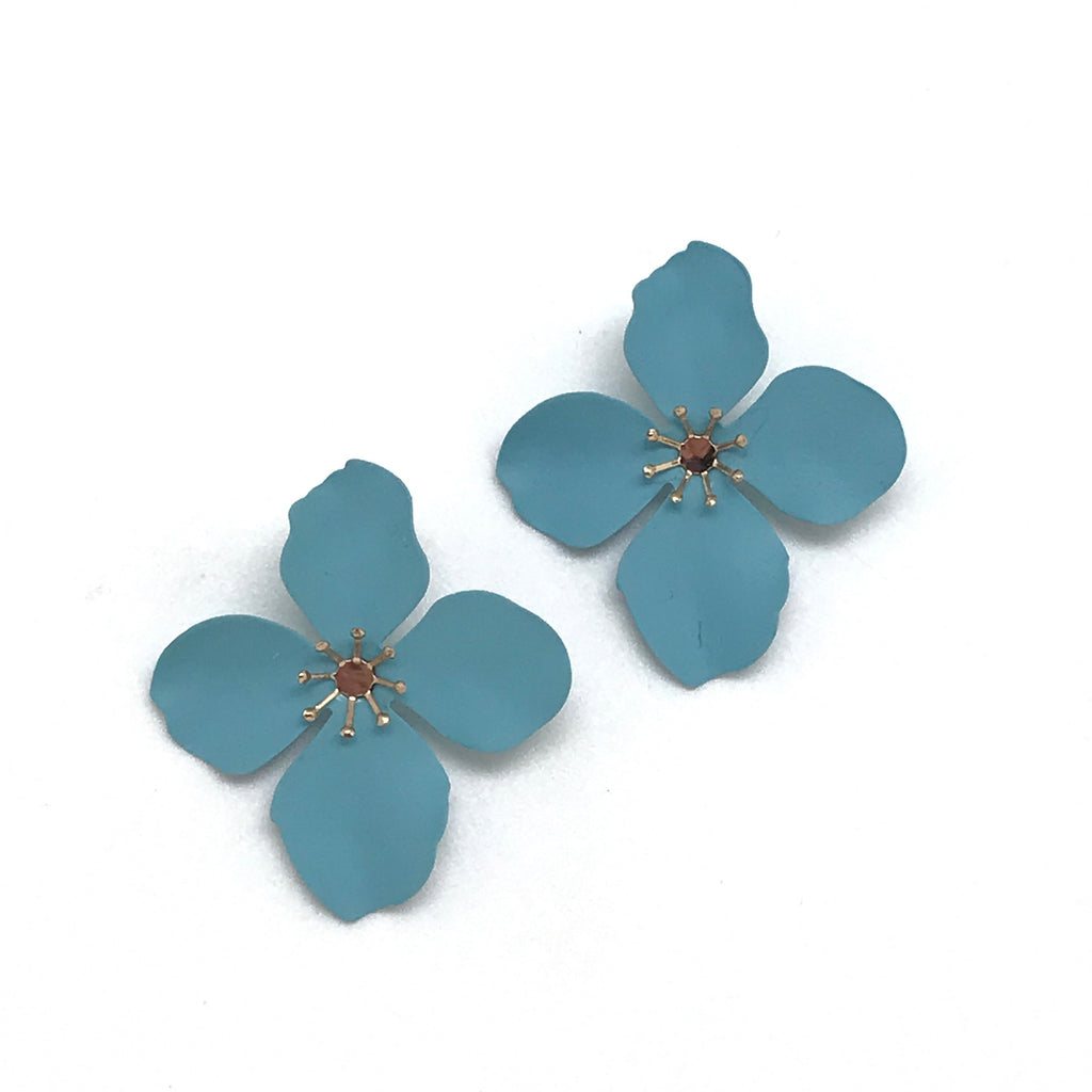 Matte Flower Stud